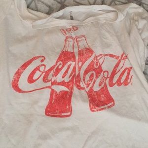 red&white coca cola tee